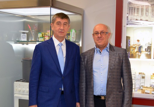 Ministr financí Andrej Babiš navštívil MARLENKU